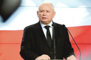 Lenkijos valdančiųjų vedlys J. Kaczynskis paguldytas į ligoninę