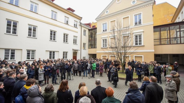 Vilniaus universitetas streikuoja: porą dienų nedirbs