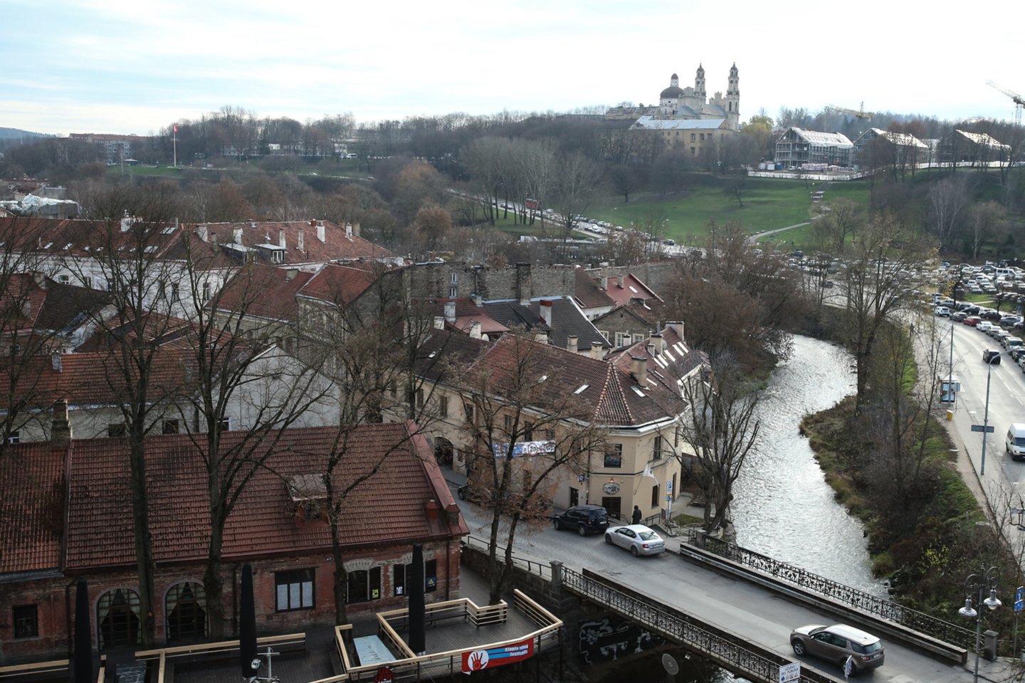  Vaizdai nuo katedros stogo.<br> R.Danisevičiaus nuotr.