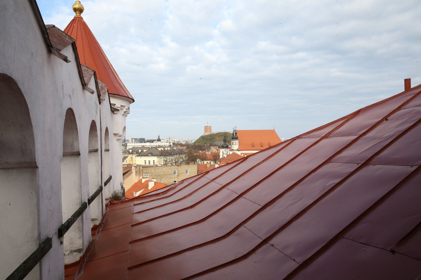  Vaizdai nuo katedros stogo.<br> R.Danisevičiaus nuotr.