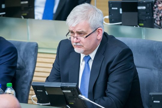 Seimo Antikorupcijos komisija iš pavaduotojų neatleido D. Kaminsko