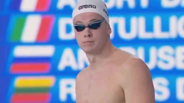 D. Rapšys užtikrintai pradėjo Europos plaukimo trumpame baseine čempionatą