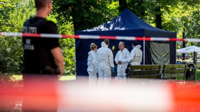Dėl nužudymo Vokietijoje atgal į Rusiją išsiųsti du ambasados darbuotojai