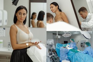 Krūtis pasididinusi Vasha parodė pooperacinį randą ir atskleidė sveikatos būklę