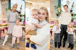 Viktorija Arlauskienė ir kitos žinomos mamos mėgavosi šventiniais pietumis