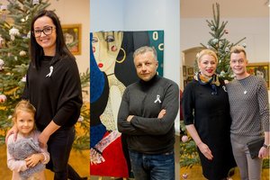 Žinomi žmonės atkreipė dėmesį į smurtą prieš moteris