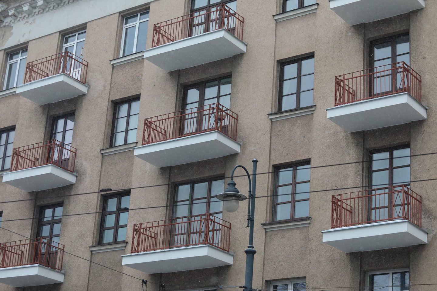 2020 metais sostinės senamiestyje esančių pastatų fasadams sutvarkyti planuojama skirti 600 tūkst. Eur.
