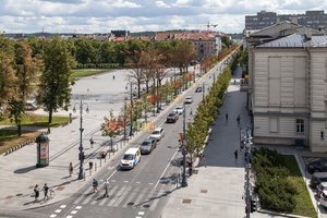 Gedimino prospektas – nebe tuščias: tam užteko vieno objekto