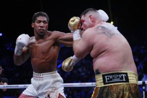 Dvikovos metu A. Ruizą talžęs A. Joshua pasiekė saldų revanšą