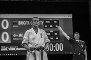 B. Gustaitytė – kiokušin karatė pasaulio čempionė