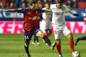 „Sevilla“ nepasinaudojo proga priartėti prie abiejų Ispanijos lygos lyderių