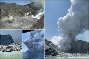 Košmaru virtęs turistų poilsis – išsiveržus ugnikalniui žuvo mažiausiai penki žmonės, dar aštuoni tebeieškomi