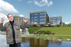 Algirdo Kaušpėdo projektas supykdė kolegas: lygino su sovietiniu kvartalu