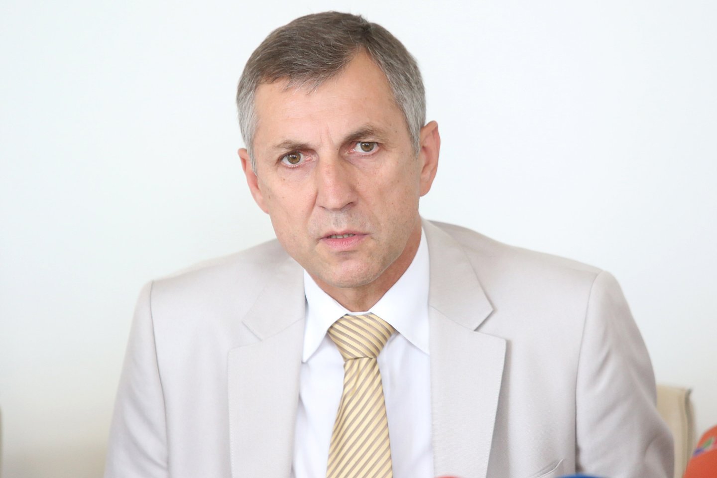 Valstybinės ligonių kasos vadovas Gintaras Kacevičius.<br>R.Danisevičiaus nuotr.