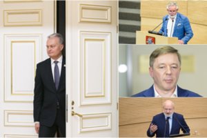 Opozicijai kreipiantis į G. Nausėdą dėl veto, R. Karbauskis rėžė jį atmesiantis: pasisakė ir prezidentas