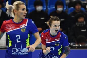 Rusijos rankininkės pirmos pateko į pasaulio čempionato pusfinalį