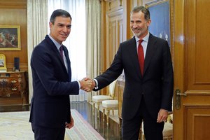 Ispanijos karalius pradėjo derybas su partijų lyderiais dėl vyriausybės formavimo