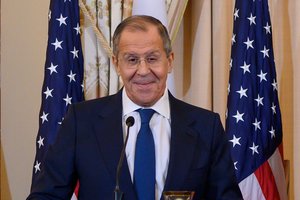 Su D. Trumpu susitikęs S. Lavrovas neigia, kad buvo perspėtas nesikišti į JAV rinkimus