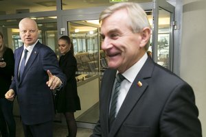 V. Pranckietis apie S. Skvernelio įregistruotą prekės ženklą „Tėvynės labui“: linkiu galvoti apie ateitį