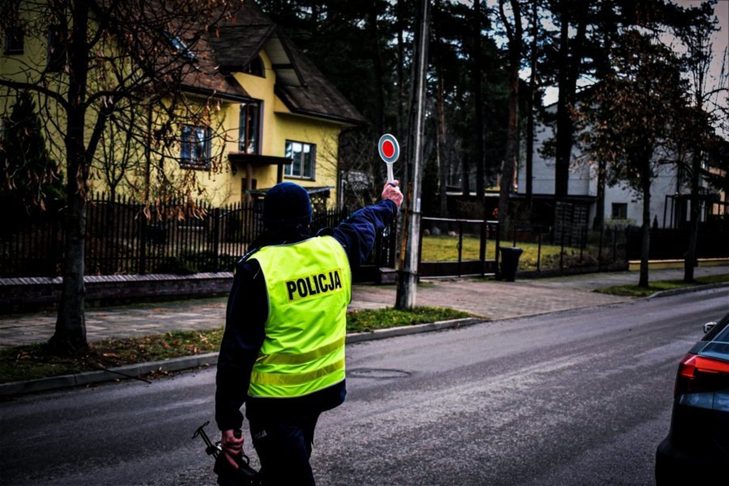  Lenkijos policija surengė didžiulį reidą: didžiausias pažeidėjas – girtas lietuvis vilkiko vairuotojas.<br> Lenkijos policijos/podlaska.policja.gov.pl nuotr.