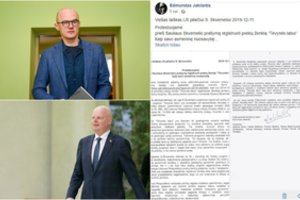 Ekspertai įvertino Edmundo Jakilaičio ir Sauliaus Skvernelio susikirtimą