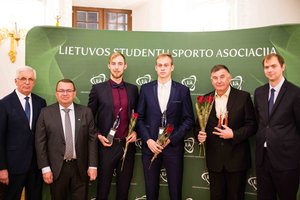 Kaune apdovanoti geriausi Lietuvos studentai sportininkai