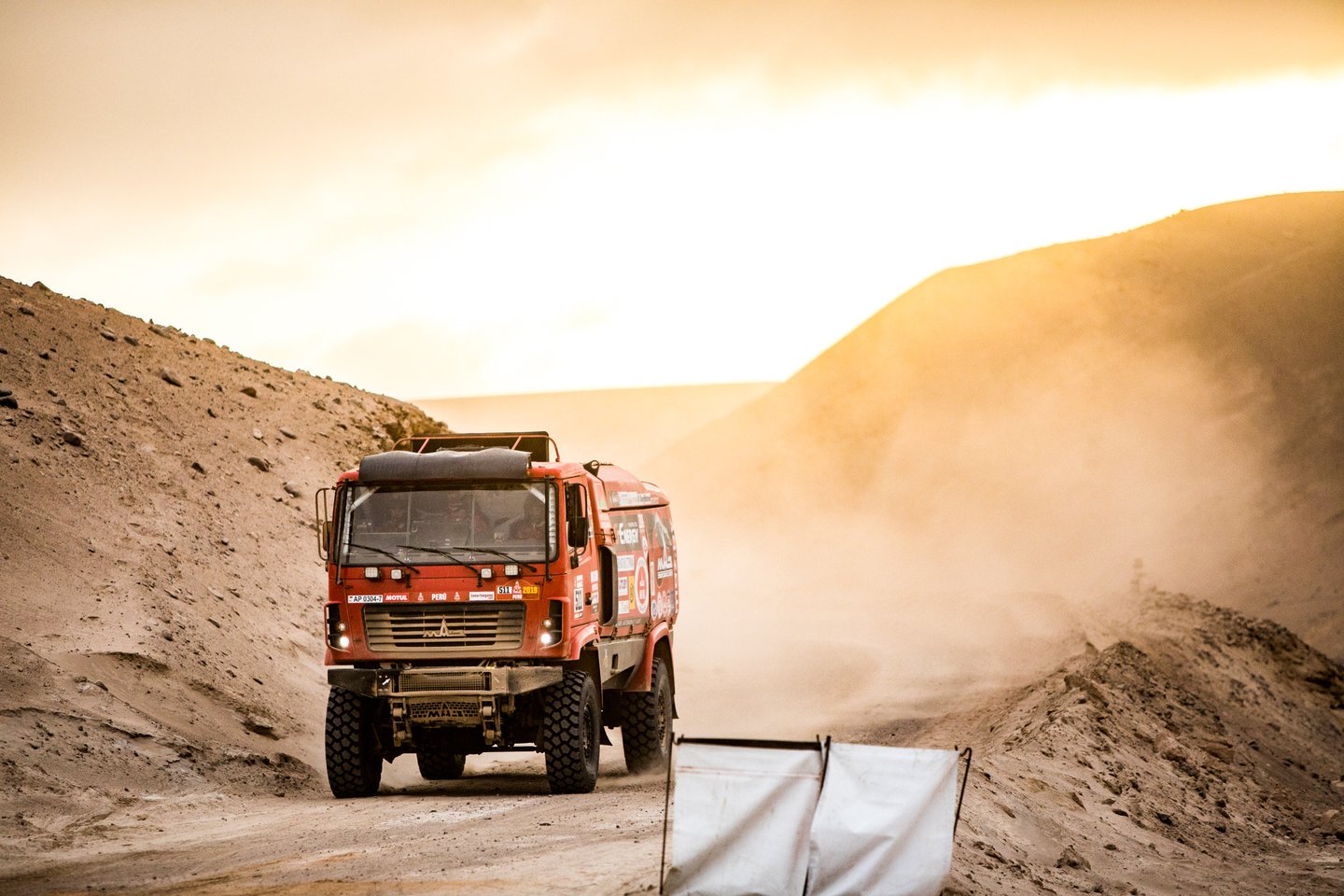 Sunkvežimiai Dakaro ralyje<br>„iGo2Dakar“ nuotr.