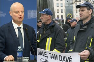 Po susitikimo Vyriausybėje ugniagesių atstovai pakraupo: „Pinigų rado tik batams ir pirštinėms – protestai nesustos“