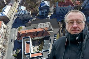 F. Zappos paminklo sumanytojas kviečia ginti Vilnių nuo brutalios architektūros