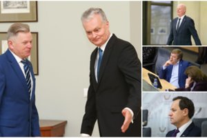 Reitingai: gyventojai nepasigailėjo J. Narkevičiaus, skaudžiai kliuvo ir S. Skverneliui, ir G. Nausėdai