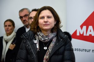 Prancūzijos sporto ministrę trečiosios lygos futbolo aistruoliai išvijo iš stadiono