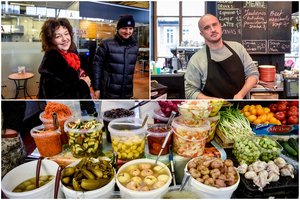 Įsikūrė Halės turguje ir stebina – ne tik maisto kainos traukia lyg magnetas