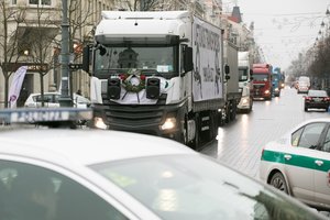 T. Povilauskas: vilkikai bus registruojami svetur, tačiau didieji vežėjai išgyvens