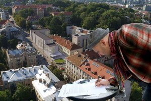 Dėl naujo statinio pasipiktinęs J. Didžiulis: „Savivaldybė mato tik kvadratinius metrus“