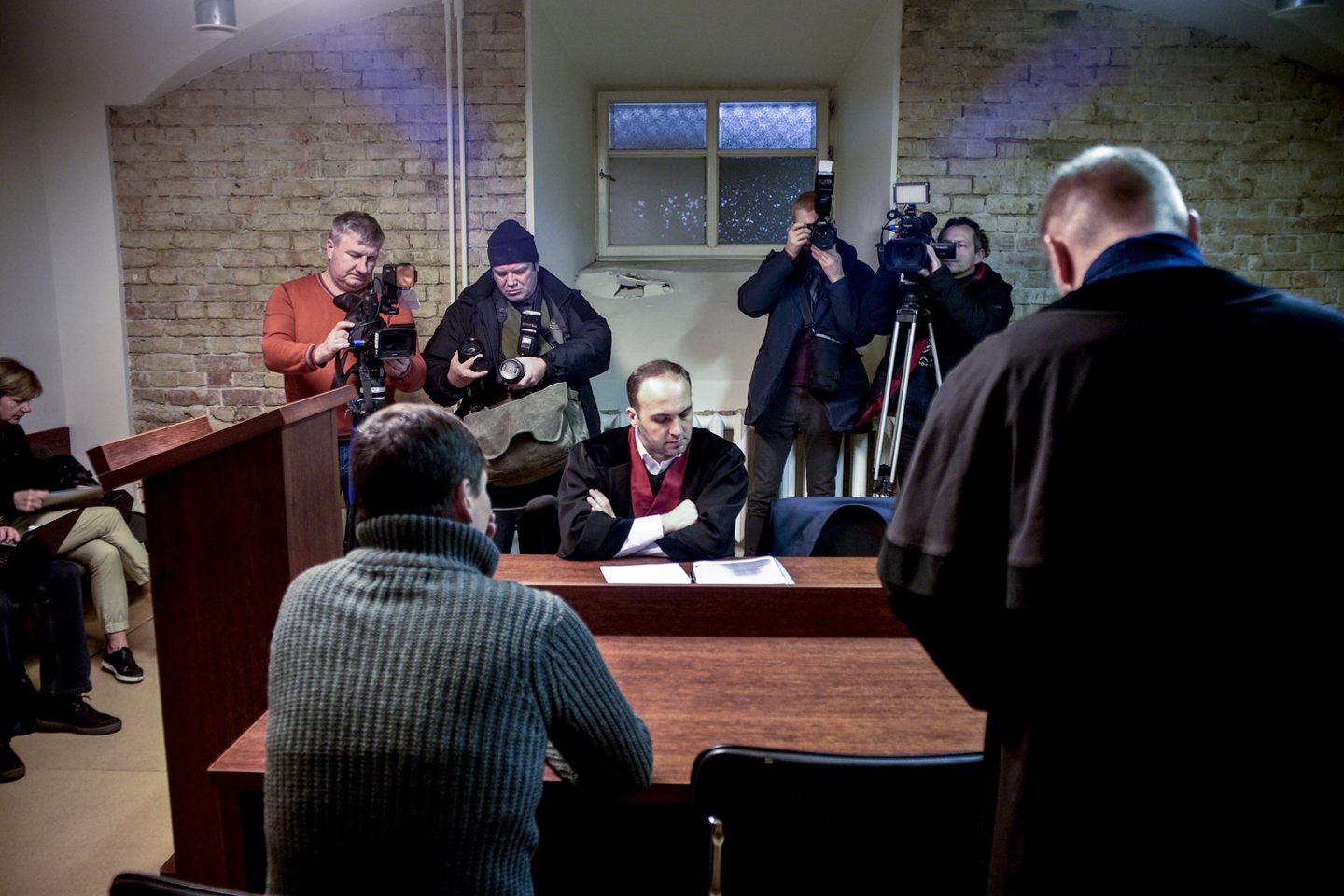  Teismas vėl nagrinėja bylą dėl aktorių pasirodymo Turgelių bažnyčioje. <br> V.Ščiavinsko nuotr. 