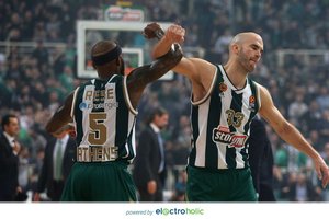 Eurolygos mače prie tuščių tribūnų „Panathinaikos“ įveikė „Fenerbahce“ komandą
