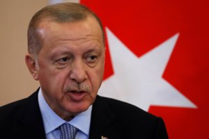R. T. Erdoganas: Turkijos operaciją Sirijoje nulėmė pagalbos pabėgėliams stoka