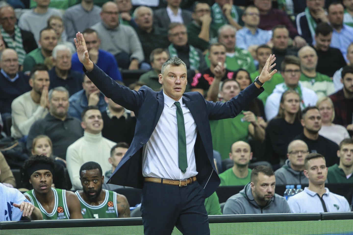 Kauno komanda namuose pralaimėjo Stambulo klubui.<br>G.Bitvinsko nuotr.