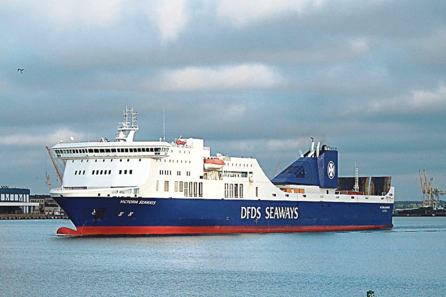 Incidentas nutiko vėlų antradienio vakarą, kai keltas „Victoria Seaways“ plaukė iš Karlshamno į Klaipėdą.