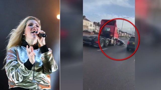 Atlikėjos Ellie Goulding poelgis avarijos metu nustebino – įrašas plinta internete