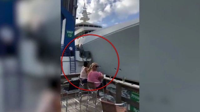Dviejų moterų reakciją į prieplauką kliudžiusią jachtą sprogdina internetą