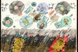 Pirmą kartą rodomi iš Sovietinės Lietuvos į JAV ištrūkusio dailininko kūriniai