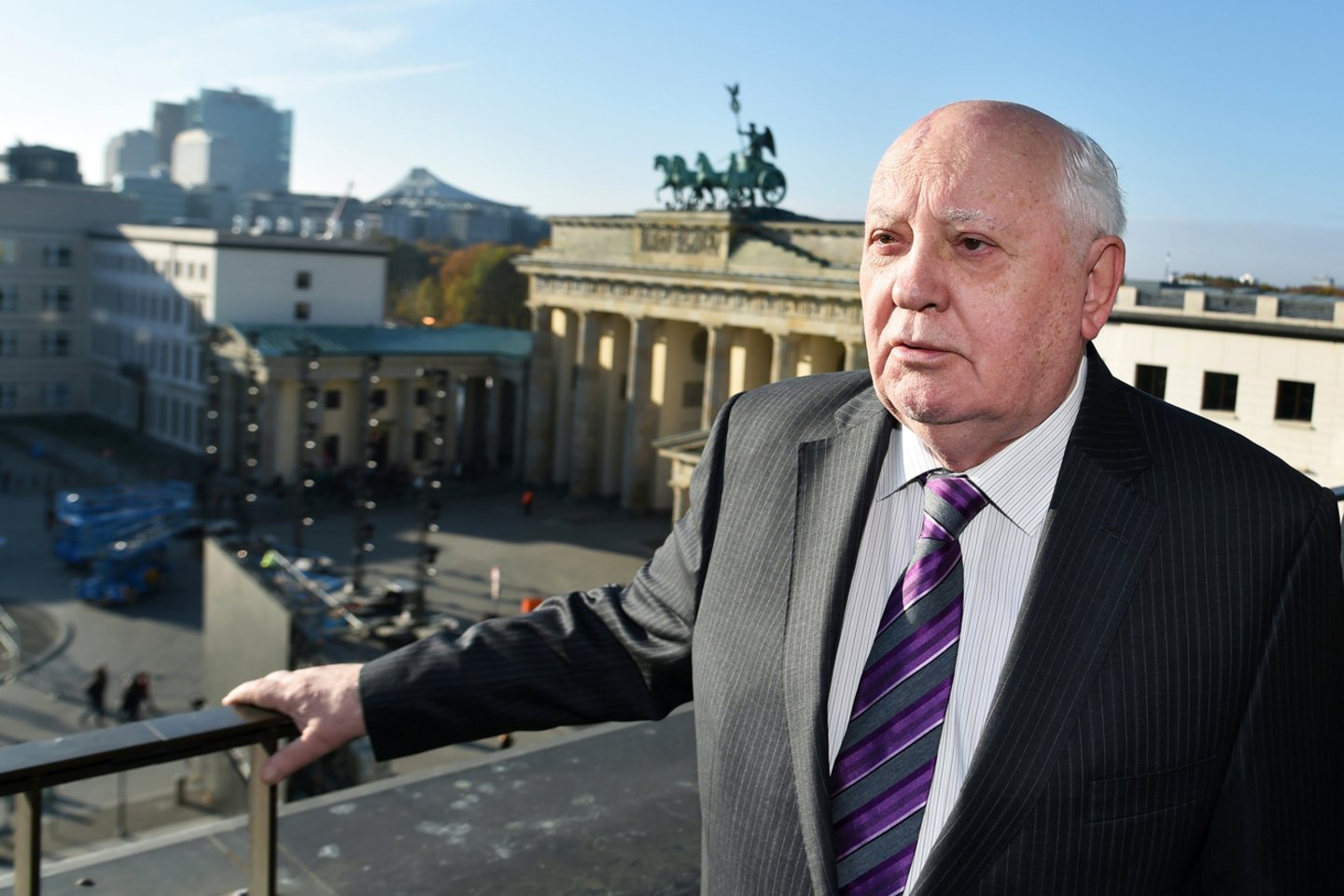  Buvęs Sovietų sąjungos lyderis Michailas Gorbačiovas paguldytas į ligoninę.<br> AFP/„Scanpix" nuotr.