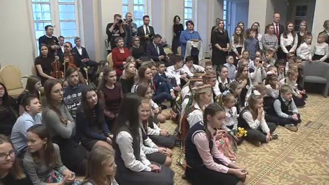 Prezidentūroje vyko šventė pasaulio lietuvių ir ukrainiečių vaikams