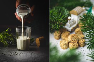 Netradicinis Kūčių duetas: kanapių pienas ir kūčiukai be miltų