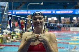 Plaukimo viltis: Ugnė Mažutaitytė pagerino Rūtos Meilutytės rekordą 