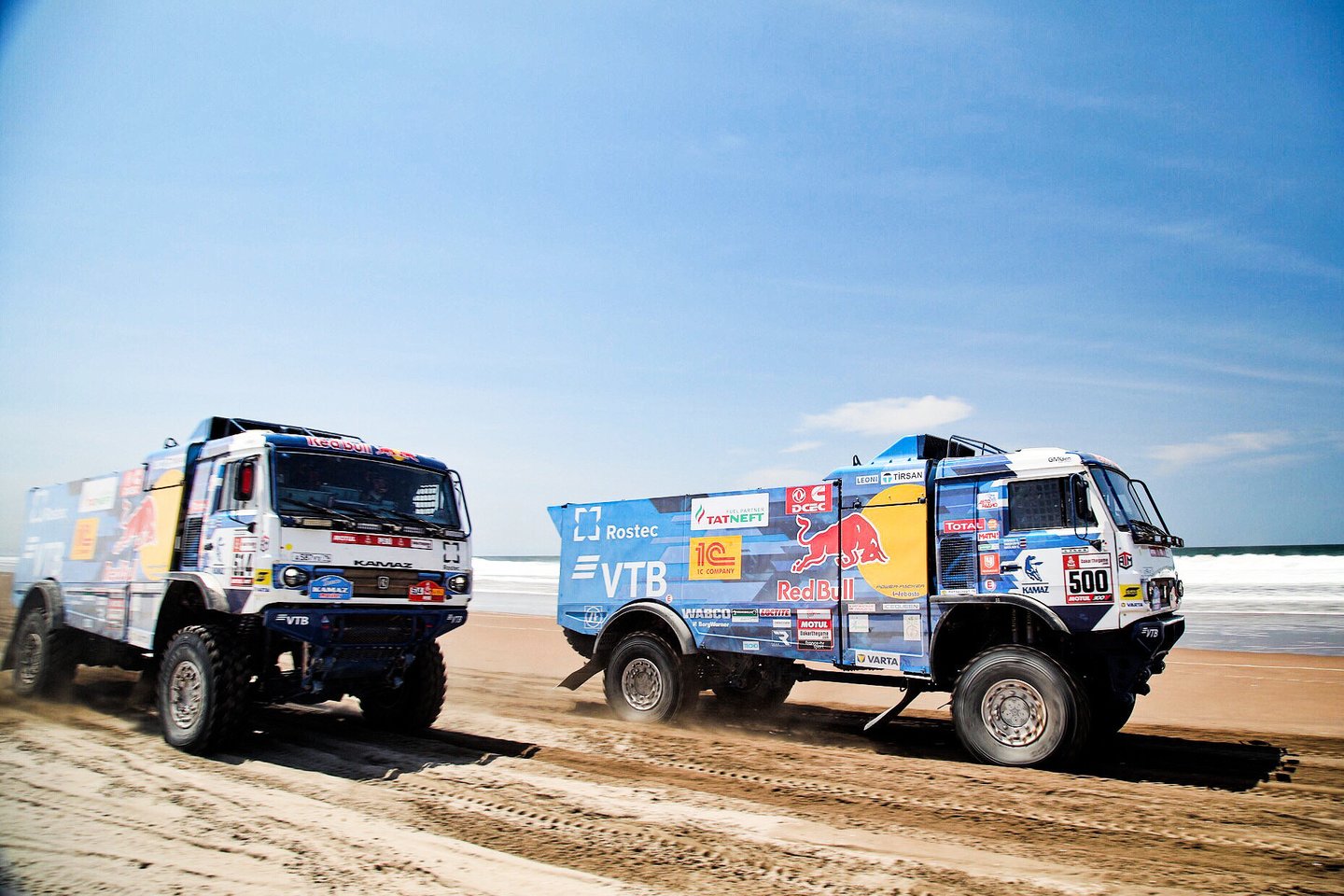 MAZ Dakaro ralyje<br>iGo2Dakar nuotr.