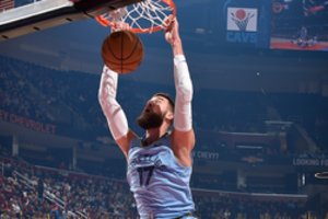 J. Valančiūno ir „Grizzlies“ pastangų neužteko sėkmei Klivlande