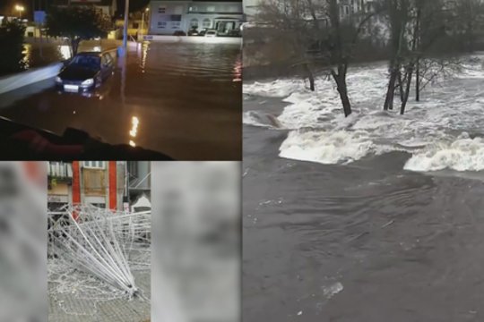 Praslinkusi audra griauna šventinius planus – patvino upės ir gatvės, kyla nuošliaužų grėsmė