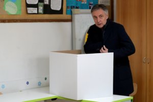 Kroatija balsuoja prezidento rinkimuose